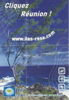 CP    Cliquez Réunion Soleil – Plages – Lagons – Cocotiers - Montagne - Werbepostkarten