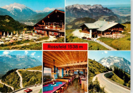 73891361 Rossfeldhuette 1538m Berchtesgaden Gastraeume Terrasse Panorama Strasse - Berchtesgaden