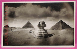 Ag2637  - EGYPT - VINTAGE POSTCARD  -  Pyramids - Autres & Non Classés