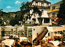 73891217 Bad Salzig Hotel Haus Bach Gastraum Treppenaufgang Bad Salzig - Boppard