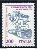 1981 XXIII Giornata Del Francobollo - Varietà - Errors And Curiosities