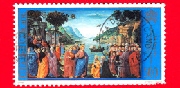 VATICANO - Usato - 2000 - La Cappella Sistina Restaurata - Ghirlandaio - Vocazione Dei Primi Apostoli - 500 - Used Stamps