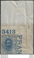1893 Italia Umberto I 25c. Azzurro Afc MNH Sassone N. 62 - Other & Unclassified