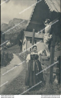 Ai605  Cartolina Fotografica Provincia Di Bolzano  Costume Crocifisso - Bolzano