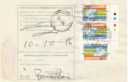BOLLETTINO POSTALE - (SAN MARINO) ALB. - Postal Parcels