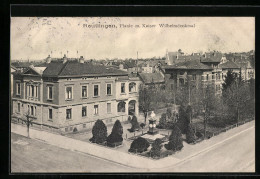 AK Reutlingen, Strasse Planie Mit Kaiser Wilhelmdenkmal  - Reutlingen