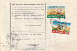 BOLLETTINO POSTALE - (SAN MARINO) ALB. - Postal Parcels