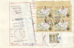BOLLETTINO POSTALE - (SAN MARINO) ALB. - Paquetes Postales