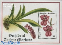 Antigua & Barbuda 1994 Encyclia Cocleata S/s, Mint NH, Nature - Flowers & Plants - Orchids - Antigua And Barbuda (1981-...)