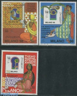 Somalia 1998 Milano 98 3v, Mint NH, Philately - Somalië (1960-...)