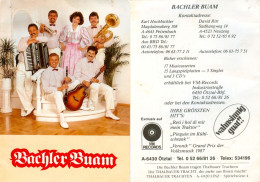 Autogrammkarte AK Musik Bachler Buam Karl Hochbichler Maria Neustift Pettenbach Neuzeug Steyr-Land Die Sulzbachler AUT - Singers & Musicians