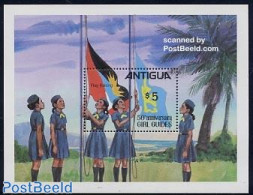 Antigua & Barbuda 1981 Girl Guides S/s, Mint NH, Sport - Scouting - Antigua And Barbuda (1981-...)