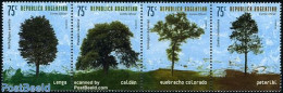 Argentina 1999 Trees 4v [:::], Mint NH, Nature - Trees & Forests - Nuovi
