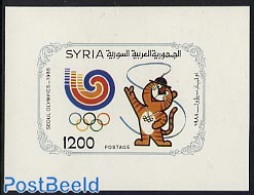 Syria 1988 Olympic Games S/s, Mint NH, Sport - Olympic Games - Syrië