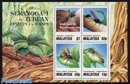 Malaysia 1991 Insects S/s, Mint NH, Nature - Insects - Autres & Non Classés