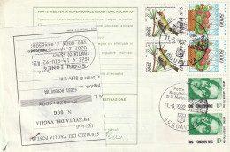 BOLLETTINO POSTALE - (SAN MARINO) ALB. - Pacchi Postali