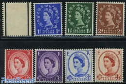 Great Britain 1958 DEF. 8V GRAPHITE, Mint NH - Unused Stamps