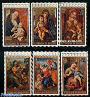 Burundi 1976 Christmas 6v, Mint NH, Religion - Christmas - Religion - Art - Paintings - Weihnachten