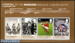 Great Britain 2012 The Age Of The Windsors S/s, Mint NH, History - Science - Sport - Kings & Queens (Royalty) - World .. - Unused Stamps