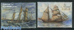 Aland 2015 Ships 2v, Mint NH, Transport - Various - Ships And Boats - Lighthouses & Safety At Sea - Ships