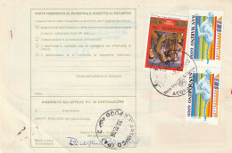 BOLLETTINO POSTALE - (SAN MARINO) ALB. - Postpaketten