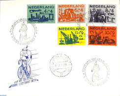 Netherlands - Occassionally Postmarks 1959 Special Cover Tour Van Valkenburg, Postal History, Sport - Cycling - Ciclismo