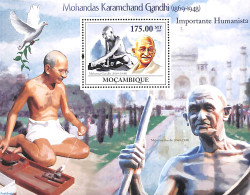 Mozambique 2009 M. Gandhi S/s, Mint NH, History - Gandhi - Mahatma Gandhi