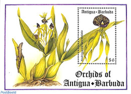 Antigua & Barbuda 1994 Rodriguezia Lanceolata S/s, Mint NH, Nature - Flowers & Plants - Orchids - Antigua And Barbuda (1981-...)