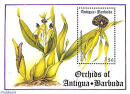 Antigua & Barbuda 1994 Rodriguezia Lanceolata S/s, Mint NH, Nature - Flowers & Plants - Orchids - Antigua Und Barbuda (1981-...)