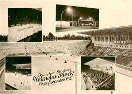 73890113 Weisswasser  Oberlausitz Kunsteis Stadion Tribuenen Teilansichten  - Weisswasser (Oberlausitz)