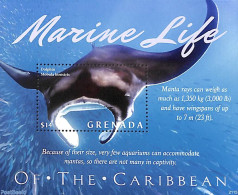 Grenada 2021 Marine Life S/s, Mint NH, Nature - Fish - Fishes