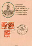 73890077 Leipzig Sonderstempel Erinnerungskarte An Die Erste Grosse Tagung Der V - Leipzig