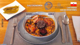 Spain 2023 Gastronomy, Cantabria S/s, Mint NH, Health - Food & Drink - Nuevos