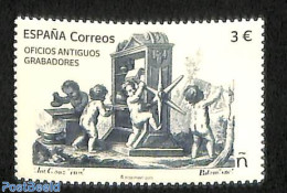 Spain 2023 Engraving 1v, Mint NH, Art - Printing - Unused Stamps