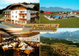 73889310 Egyden Velden St Hotel Lorenzihof Gastraum Schwimmbad Panorama Egyden V - Other & Unclassified