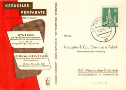 73889302 Biebrich Wiesbaden Chem Fabrik Kreussler Et Co Musteranforderung Biebri - Wiesbaden