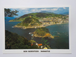 SAN SEBASTIAN-DONOSTIA   Vista Parcial Desde Igueldo - Guipúzcoa (San Sebastián)