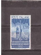 1950 L.55 RADIODIFFUSIONE - 1946-60: Mint/hinged