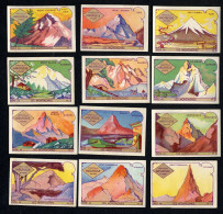 Meurisse - Ca 1930 - 46 - Les Montagnes, Mountains - Full Serie - Otros & Sin Clasificación