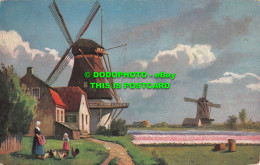 R497545 Windmill In The Village. Marke Egemes Serie. 32. Nr. 5 - World