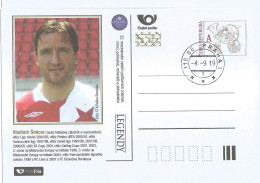 CDV A P 233 Czech Republic Sberatel/Collector/Sammler Vladimir Smicer, Football Player 2019 - Otros & Sin Clasificación