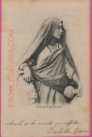 Ag2654 - EGYPT - VINTAGE POSTCARD   - Costumes - 1903 - Vestuarios