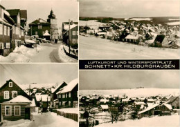 73888858 Schnett Masserberg Thueringer Wald Ortspartien Panorama  - Masserberg