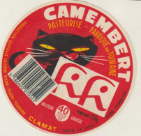 étiquette Camembert - Cheese