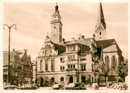 73888642 Ingolstadt Donau Rathaus Mit Pfeifturm Und St Moritzkirche Ingolstadt D - Ingolstadt