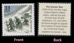 USA 1999 MiNr. 3127 Celebrate The Century 1950s   the Korean War (1950-1953) Militaria  1v MNH ** 0,80 € - Autres & Non Classés