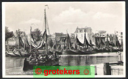 VLISSINGEN Visschershaven Met Arnemuidse En Vlissingse Schepen 1941 - Vlissingen