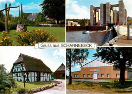 73888460 Scharnebeck Lueneburg Ziehbrunnen Schiffshebewerk Fachwerkhaus Schuetze - Autres & Non Classés