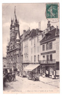 COMPIEGNE L'Hotel De Ville Et L'Hotel De La Cloche (carte Animée) - Compiegne