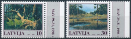 Mi 465-466 ** MNH / Nature Reserves, Moricsala, Slītere - Letonia